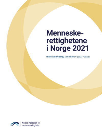 Forside: Menneskerettighetene i Norge i 2021