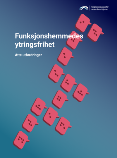 Forside: Funksjonshemmedes ytringsfrihet