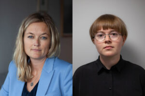Adele og Mina.