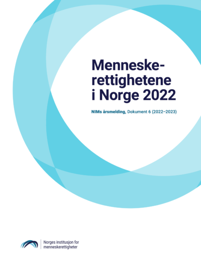 Forside: Menneskerettighetene i Norge i 2022