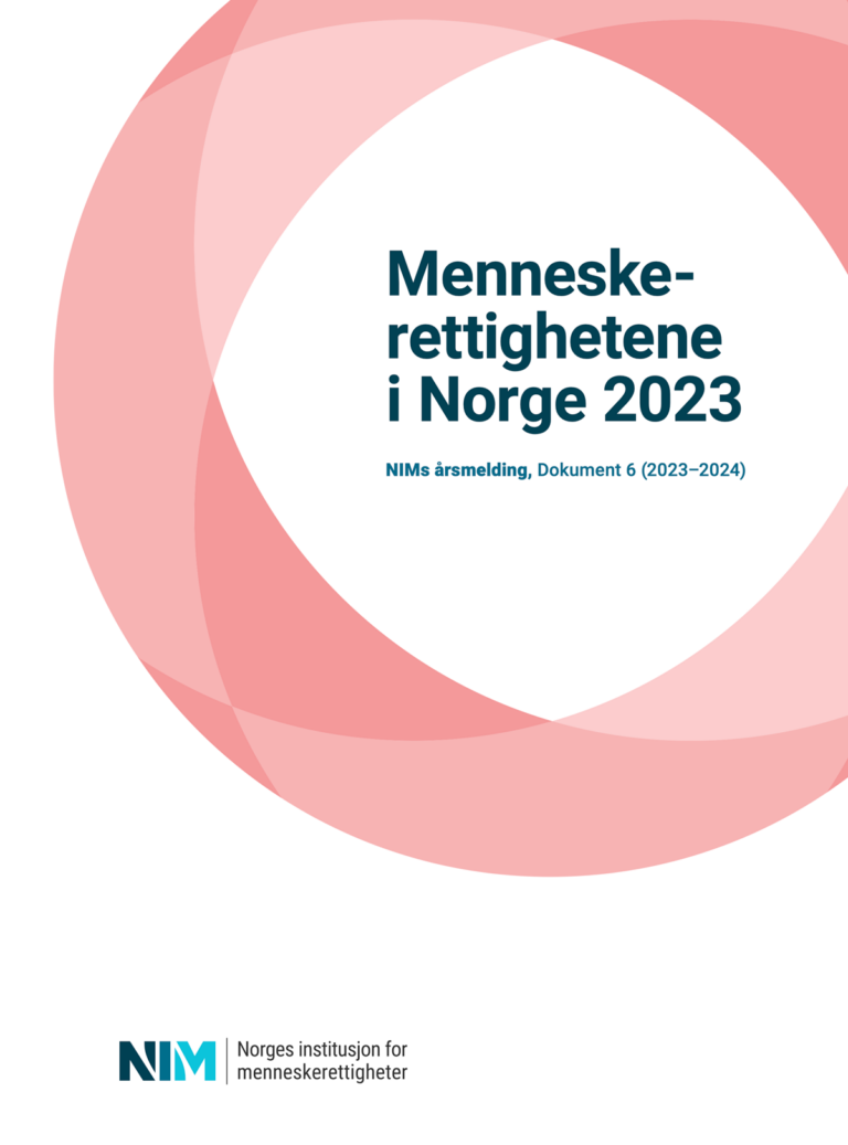 Forside: Menneskerettighetene i Norge 2023