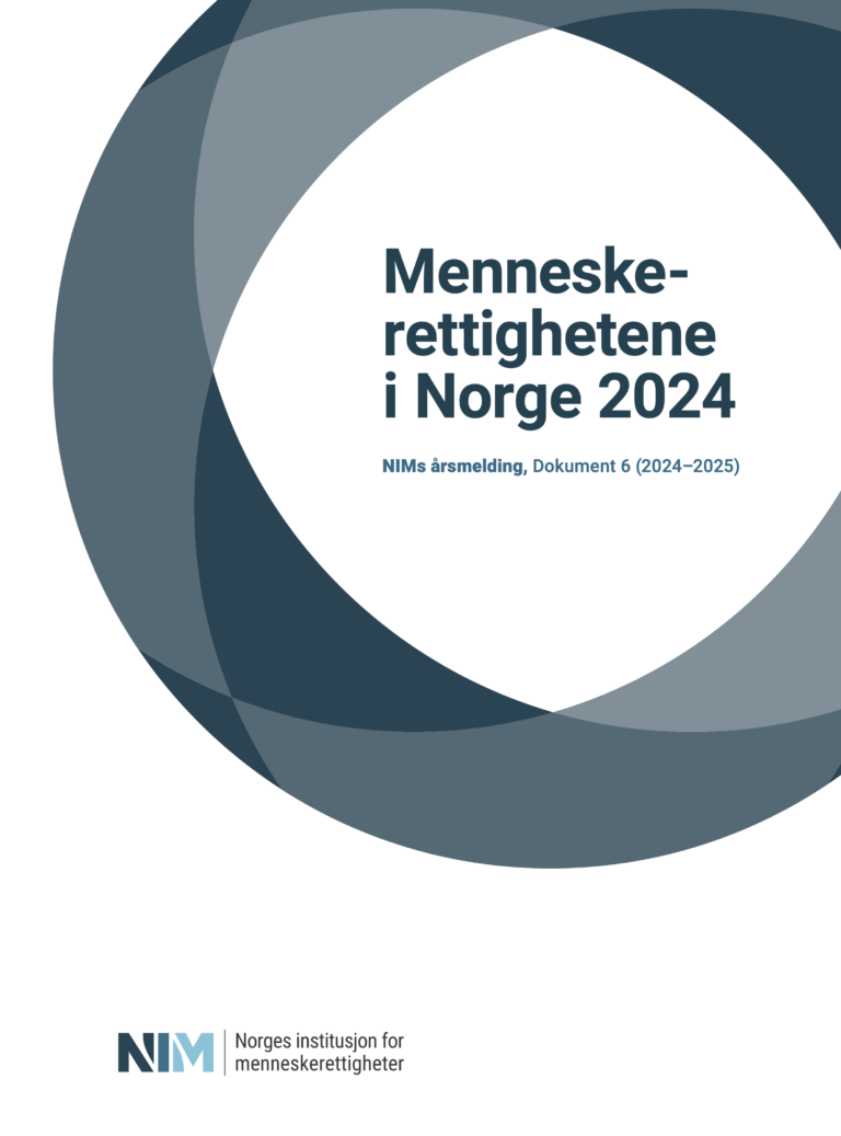 Forside: Menneskerettighetene i Norge 2024