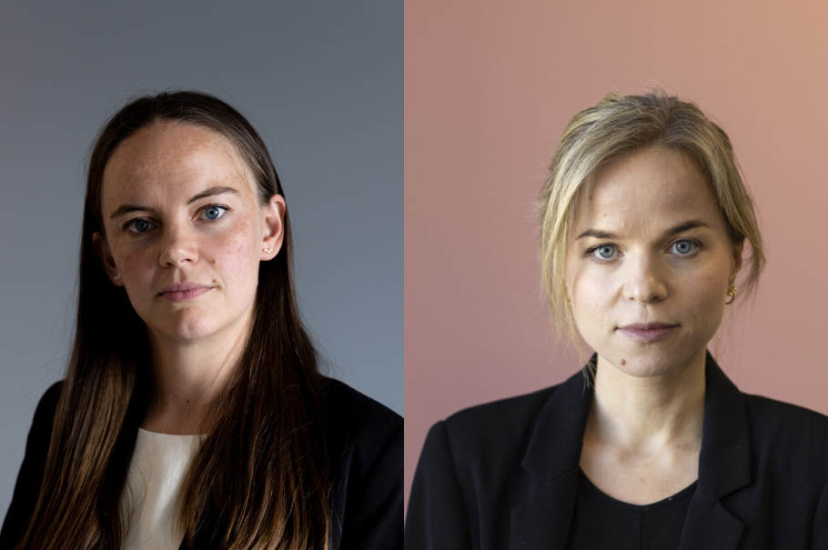 Stine Langlete og Pernille Borud